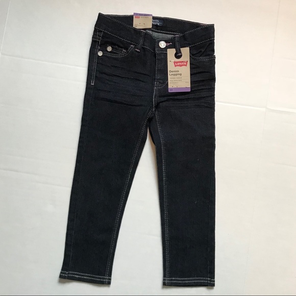 ⭐️NWT⭐️ Levi Denim Leggings - Picture 2 of 6